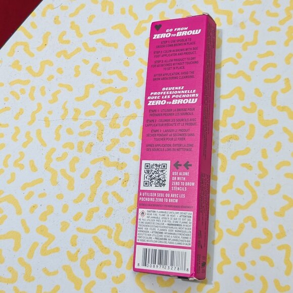 Nyx Zero to Brow Gel - ZTBG04 Auburn - Picture 2 of 3